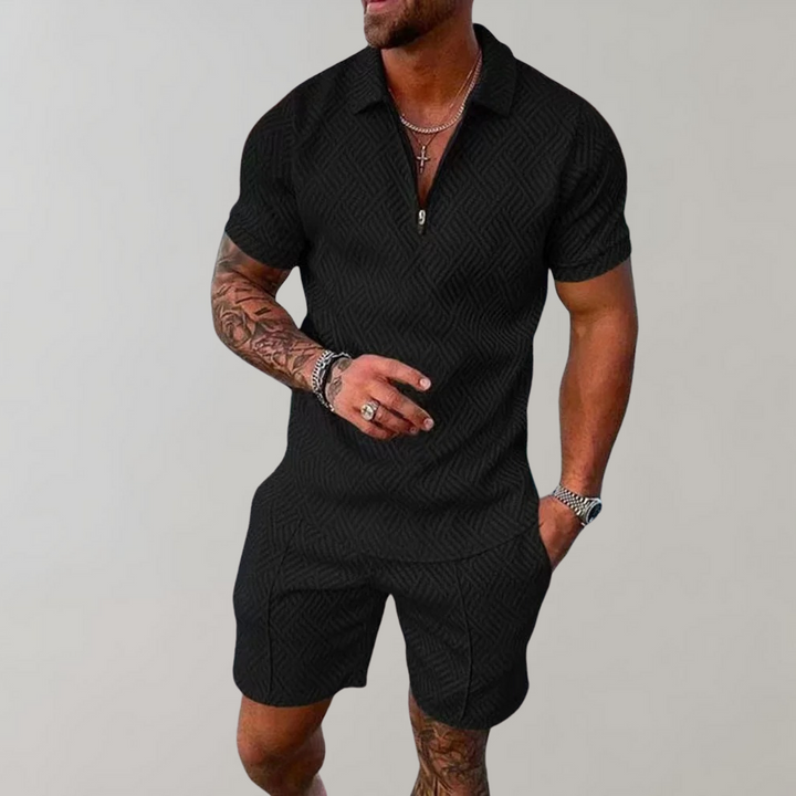 Hugo - Polo en shorts zomerset voor heren