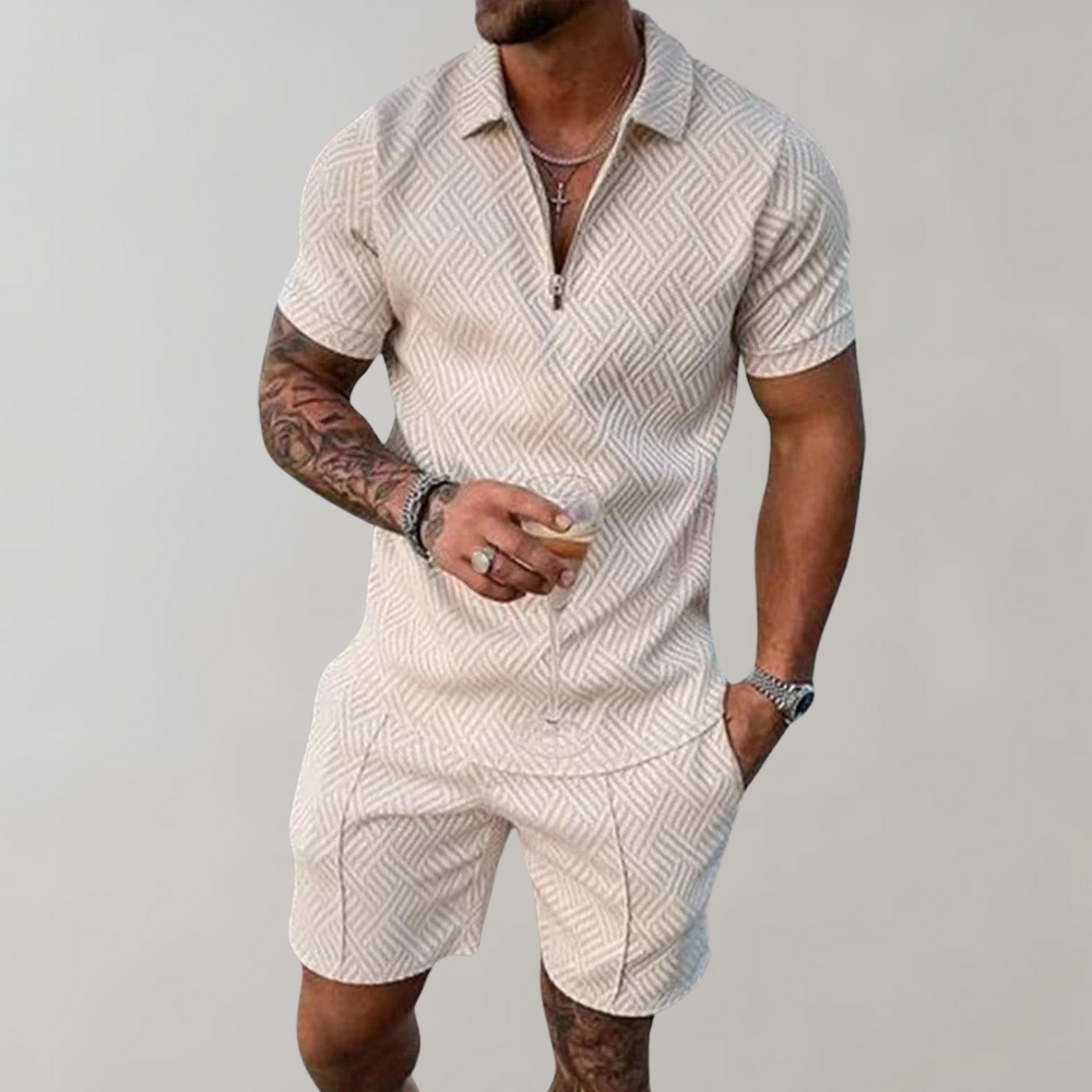 Hugo - Polo en shorts zomerset voor heren