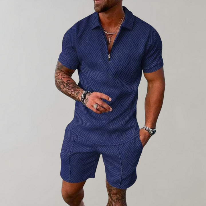 Hugo - Polo en shorts zomerset voor heren