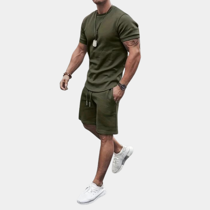 Baggio - Casual tweedelige zomerset voor heren