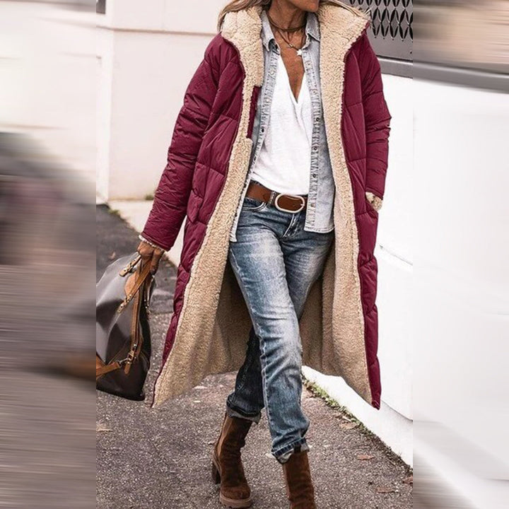 Hazel - Lange winterjas voor dames
